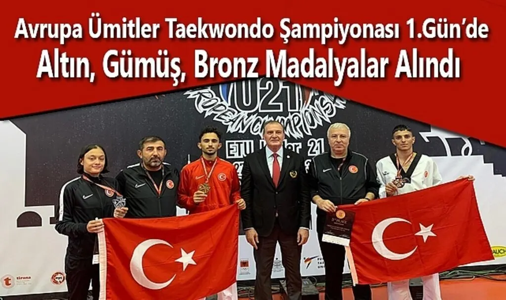 Avrupa Ümitler Taekwondo Şampiyonası 1.Günde Neler Oldu!