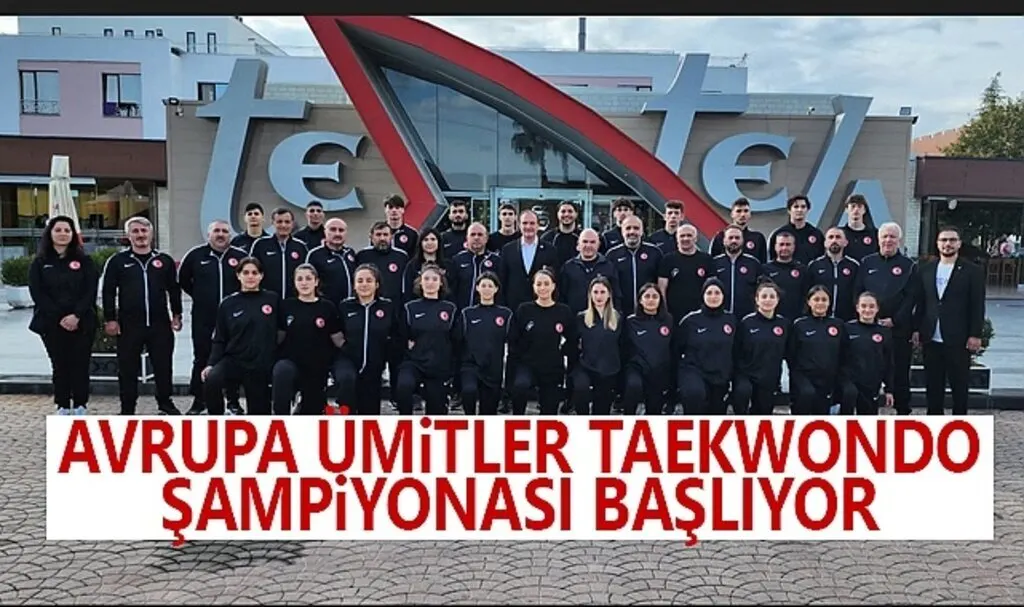 Avrupa Ümitler Taekwondo Şampiyonası başlıyor