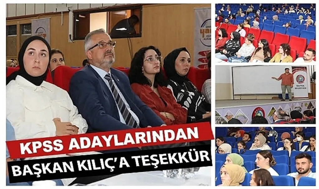 Bafra Belediyesi'nden KPSS adaylarına destek! Samsun Haberleri
