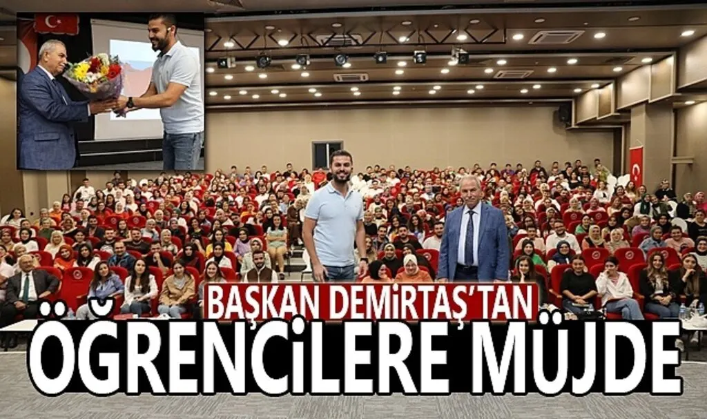 Başkan Demirtaş'tan KPSS Lise ve Önlisansa Hazırlanan Öğrencilere Eğitim Desteği