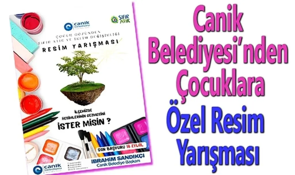 Canik Belediyesi’nden Çocuklara Özel Resim Yarışması