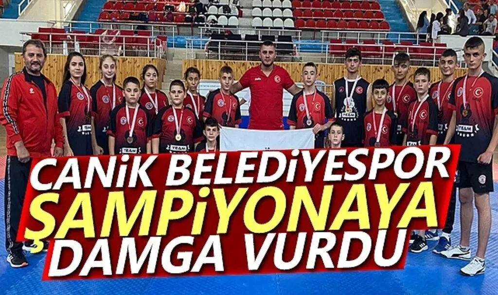 Canik Belediyespor Şampiyonaya Damga Vurdu