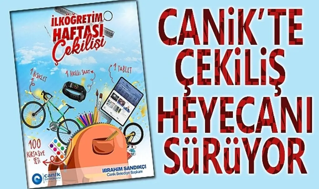 Canik’te Çekiliş Heyecanı Sürüyor