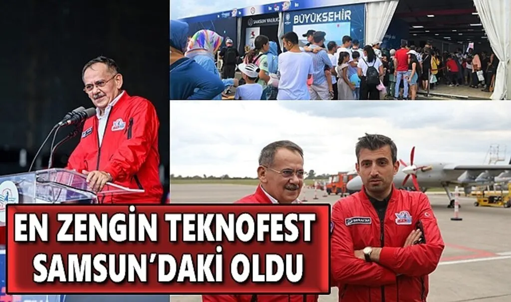 En zengin TEKNOFEST Samsun’daki oldu
