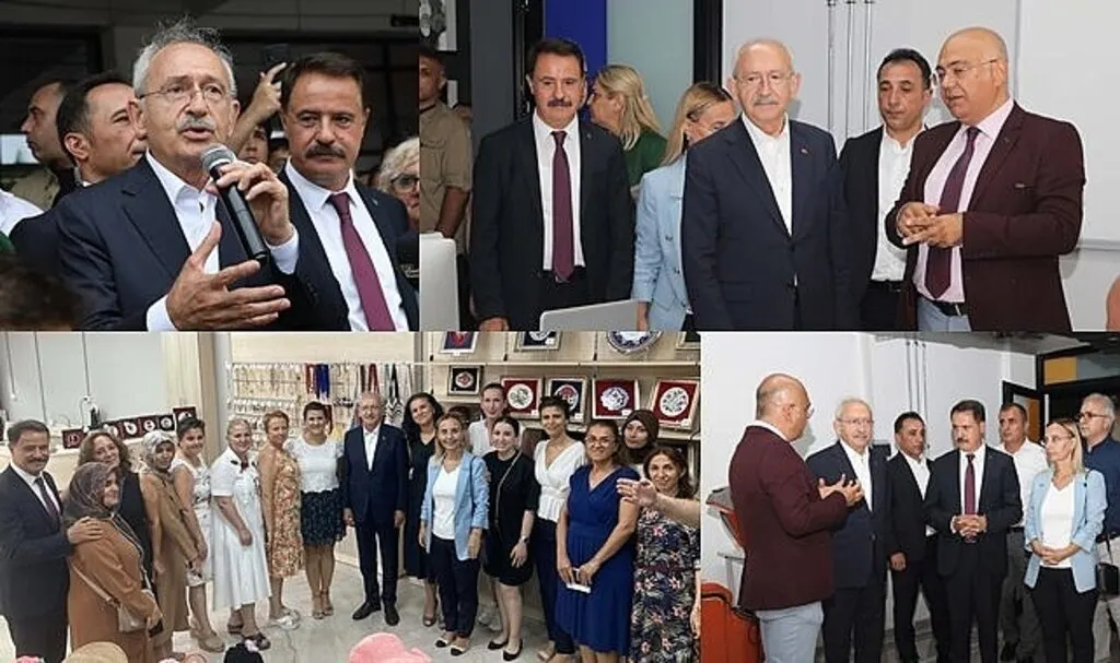 Kılıçdaroğlu Atakum Belediyesi'ni ziyaret etti