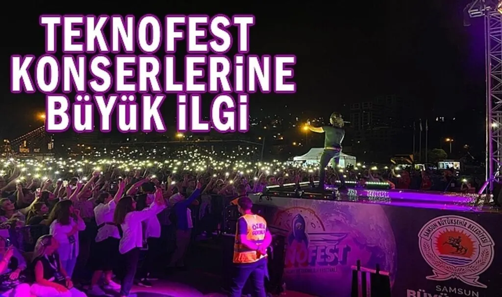 Samsun'da Kıraç Konserine Büyük İlgi