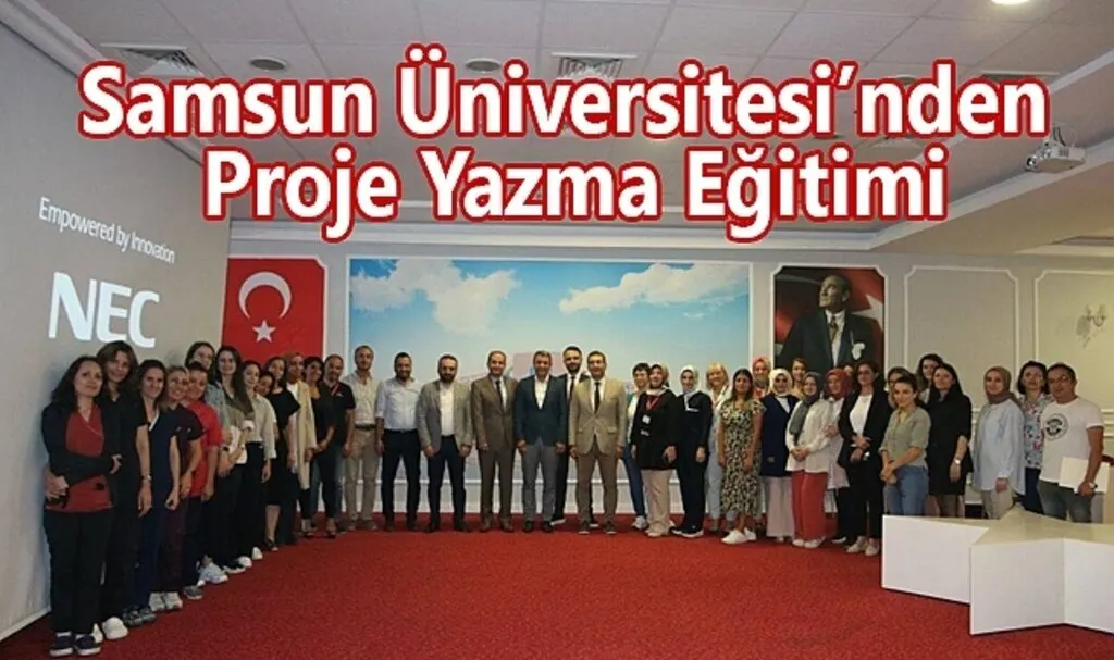 Samsun Üniversitesi’nden Proje Yazma Eğitimi