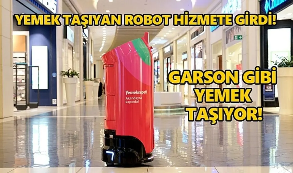 Yemek Teslimat Robotu YEBO Hizmete Başladı!