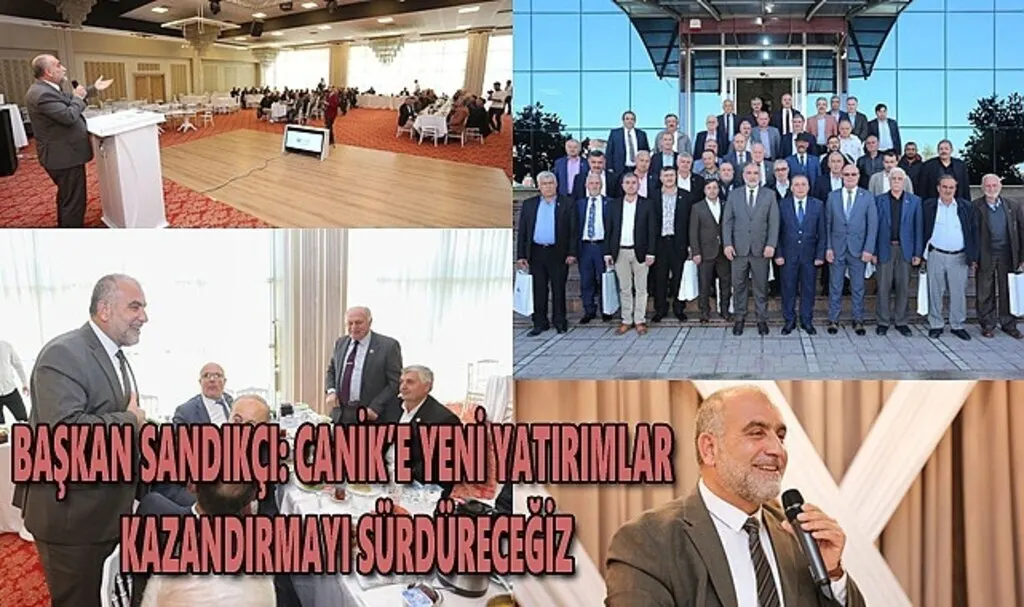 Başkan Sandıkçı Canik’e yeni yatırımlar kazandırmayı sürdüreceğiz