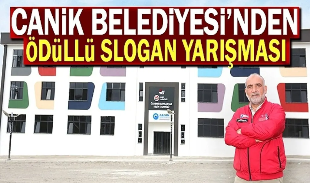 Canik Belediyesi’nden Ödüllü Slogan Yarışması 