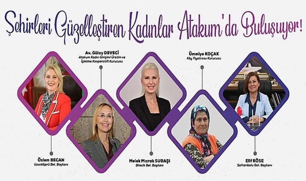 Şehirleri güzelleştiren kadınlar Atakum’da buluşuyor 