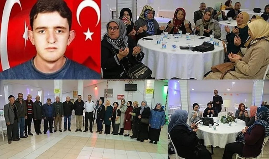Şehit Hüseyin Var şehadetinin sene-i devriyesinde dualarla yad edildi 