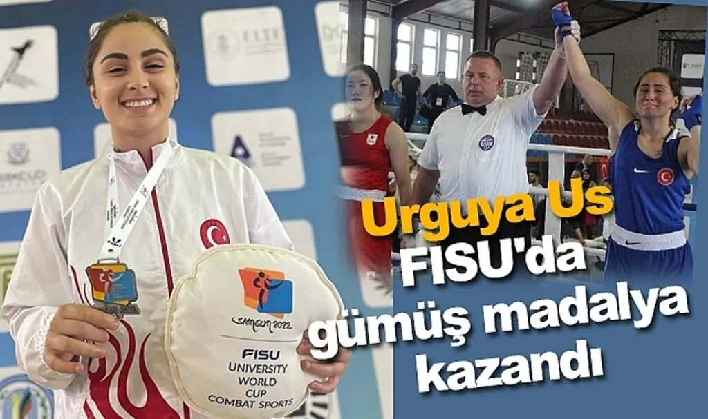Urguya Us FISU'da gümüş madalya kazandı