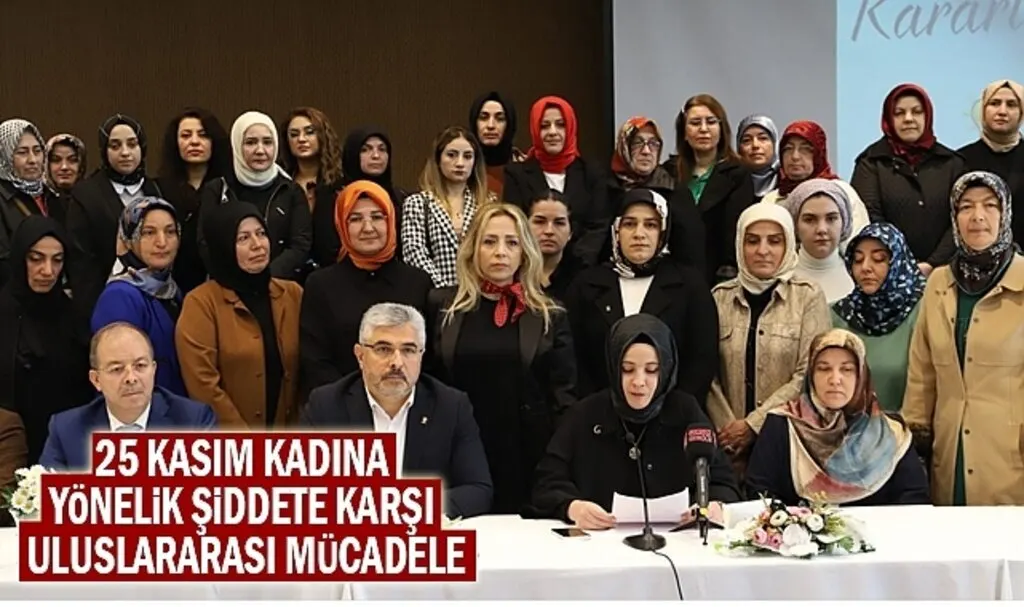 Ak Parti Samsun İl Başkanlığından Kadına Yönelik Şiddete Karşı Mücadele