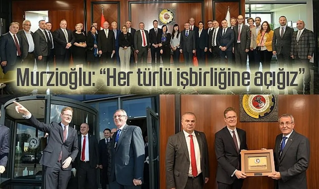 Büyükelçi Meyer-Landrut'tan Samsun TSO'ya ziyaret