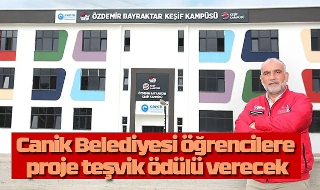 Canik Belediyesi’nden Eğitime Yüzde Yüz Destek