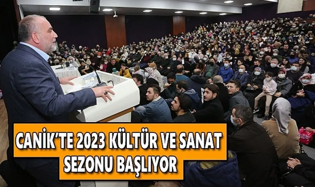 Canik’te 2023 Kültür ve Sanat Sezonu Başlıyor