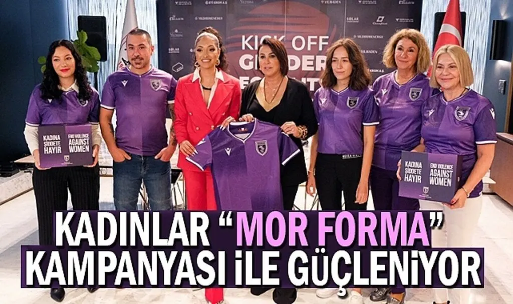 Kadınlar Mor Forma Kampanyası İle Güçleniyor