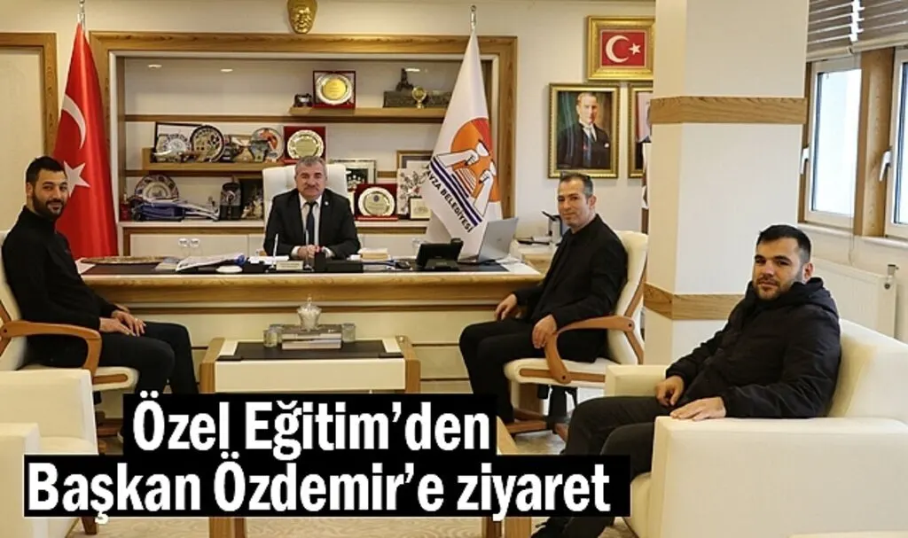 Özel Eğitim’den Başkan Özdemir’e ziyaret