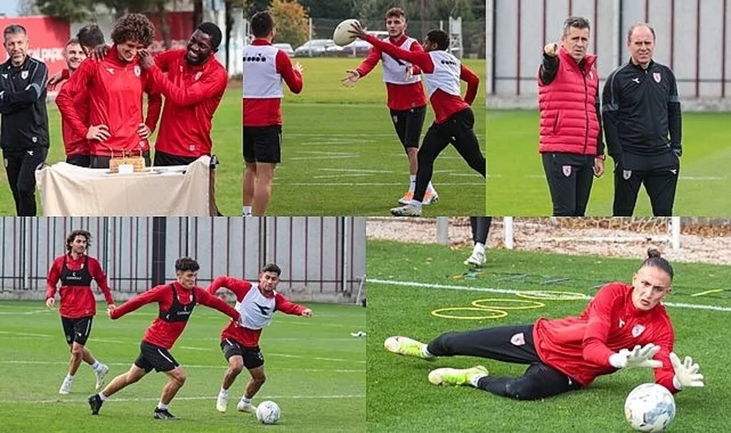 Samsunspor Denizlispor maçı hazırlıklarına başladı