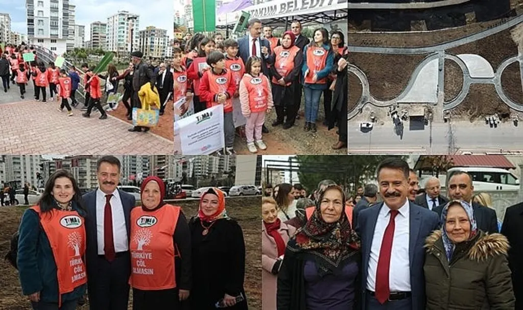 Atakum Belediyesi'nden 10 bin metrekarelik rekreasyon alanı