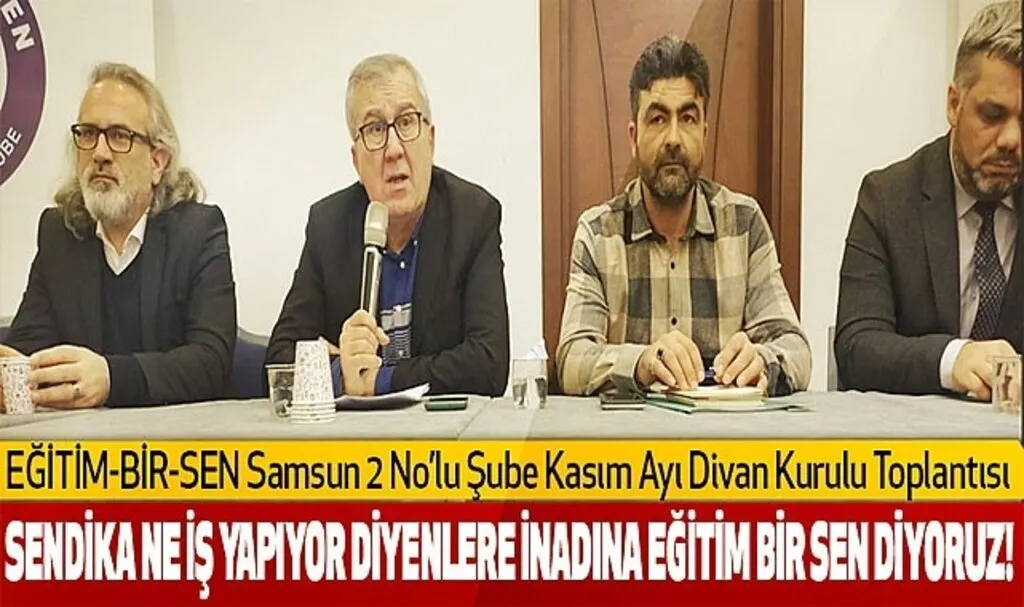Başkan Demir: Sendika ne iş yapıyor diyenlere inadına eğitim bir sen diyoruz!