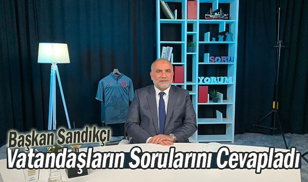 Başkan Sandıkçı Vatandaşların Sorularını Cevapladı