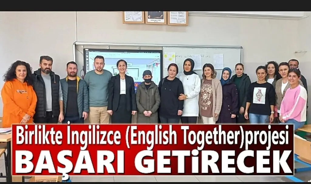 Birlikte İngilizce English Together projesi büyük ses getirdi