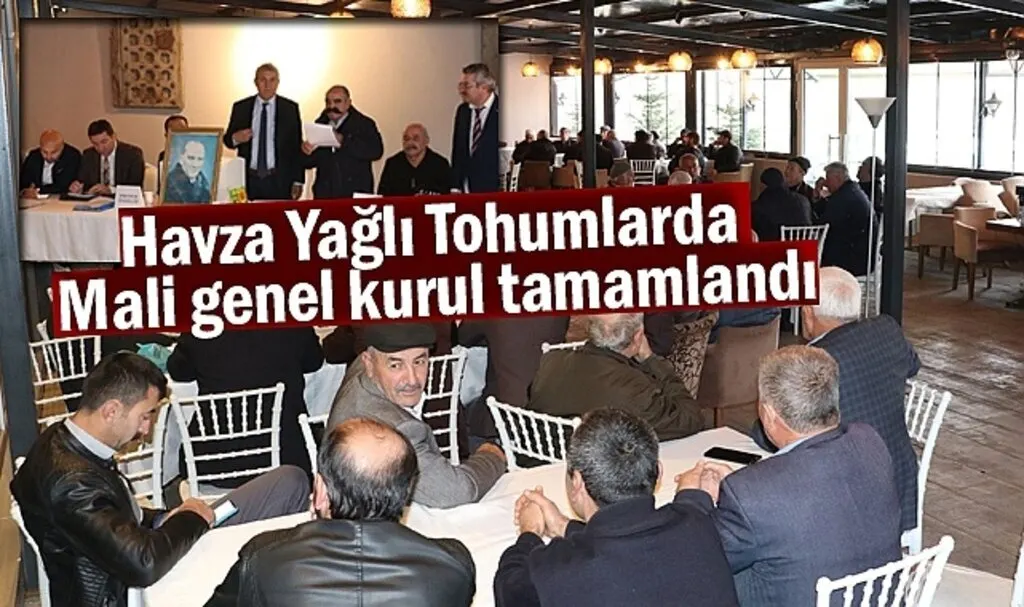 Havza Yağlı Tohumlarda mali genel kurul tamamlandı