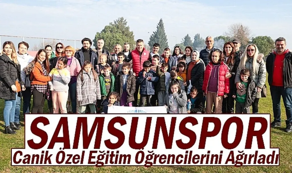 Samsunspor Canik Özel Eğitim Öğrencilerini Ağırladı