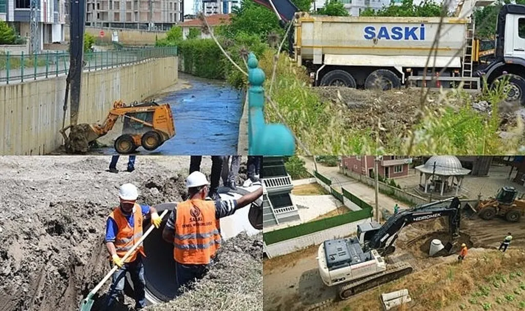 SASKİ’den 132 milyon atıksu ve yağmursuyu yatırımı