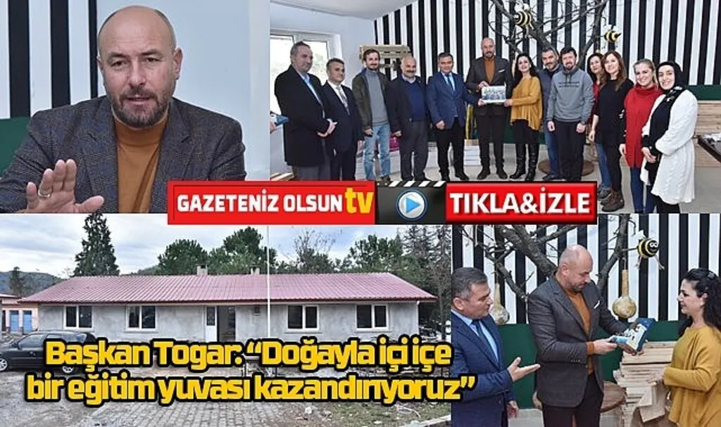 Tekkeköy'ün ilk tabiat okulunda çalışmalar sürüyor