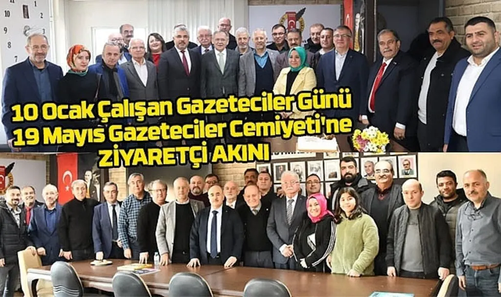 19 Mayıs Gazeteciler Cemiyeti'ne ziyaretçi akını