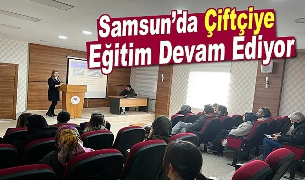 Büyükşehir'den çiftçiye yönelik eğitim devam ediyor