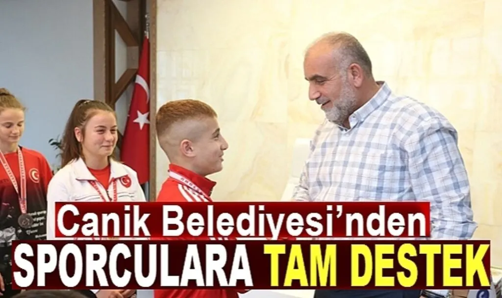 Canik Belediyesi'nden Sporculara Tam Destek 