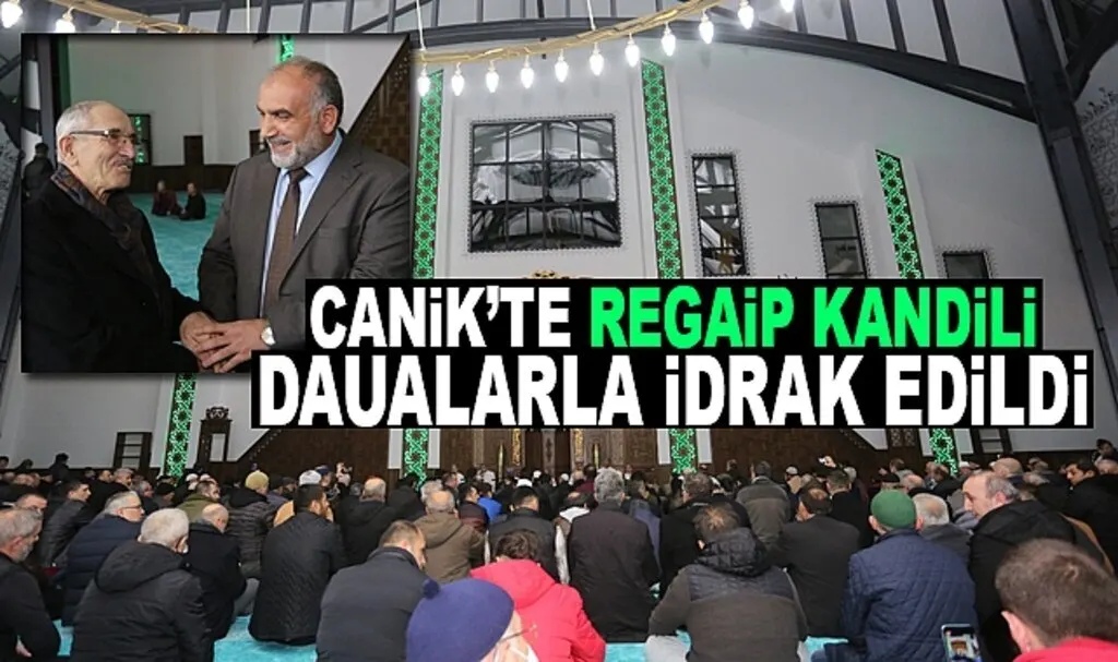 Canik’te Vatandaşlar Manevi İklimde Buluştu