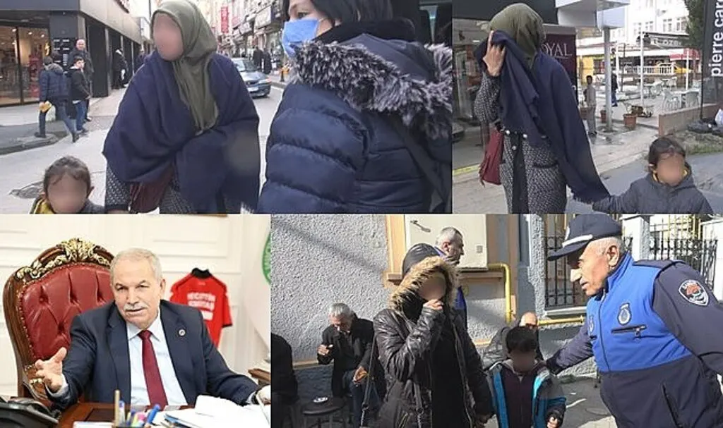 Dilenci Toplama Merkezi’ne götürüldüler!