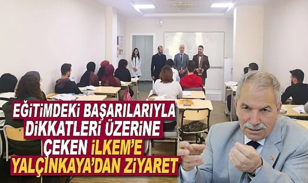 İlkadım Halk Eğitim Müdürü Yalçınkaya'dan İlkem'e Ziyaret