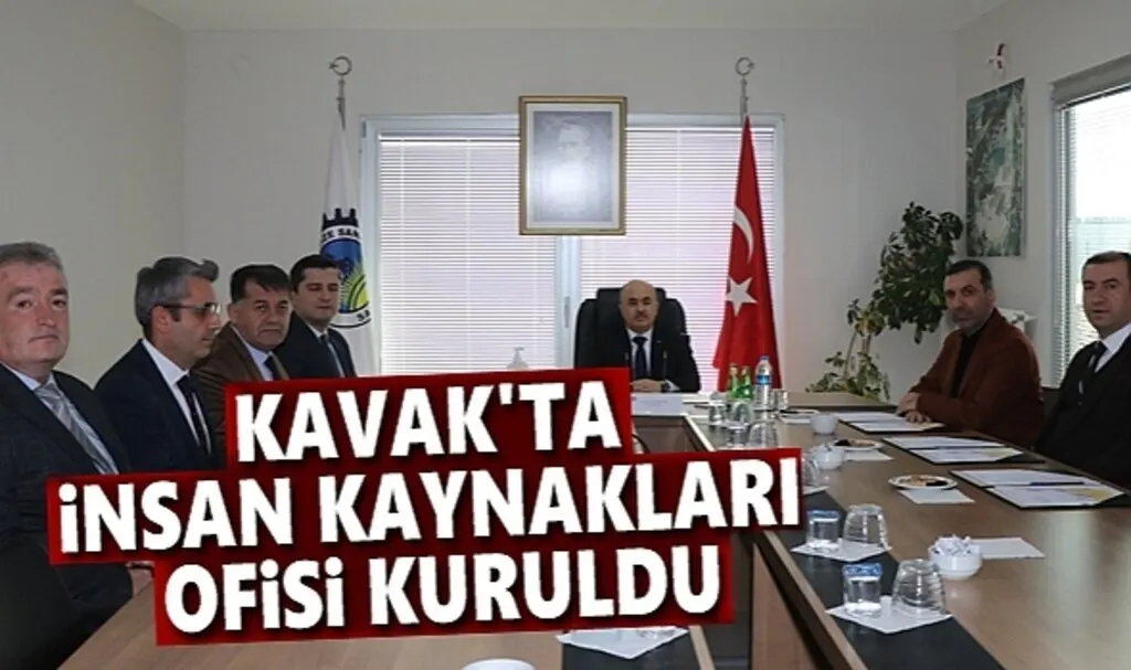 Kavak'ta İnsan Kaynakları Ofisi Kuruldu