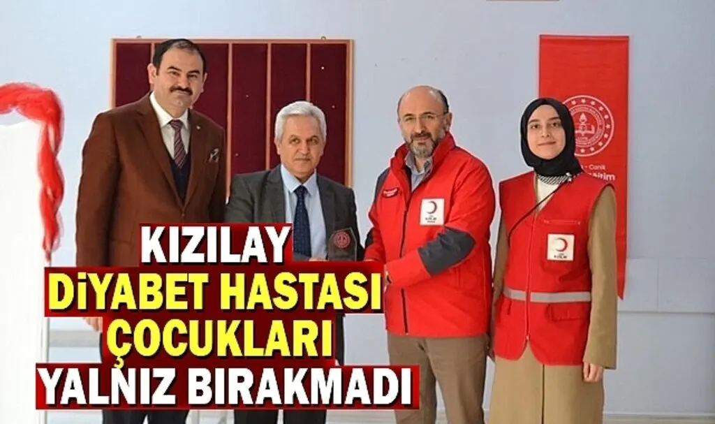  Kızılay Diyabet Hastası Çocukları Yalnız Bırakmadı