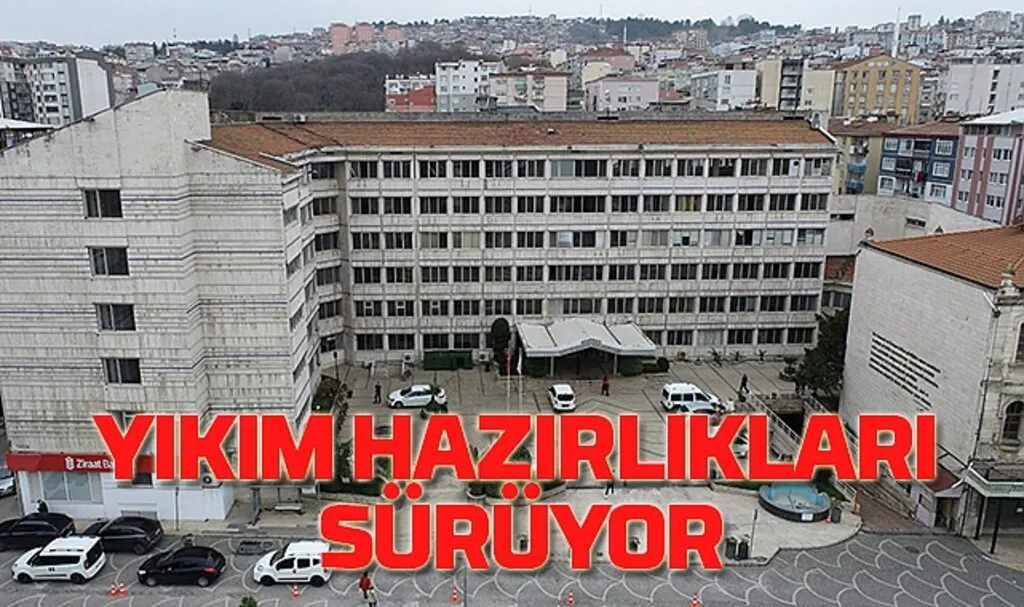 Samsun'da belediye binası yıkılacak, bölgeye canlılık gelecek!