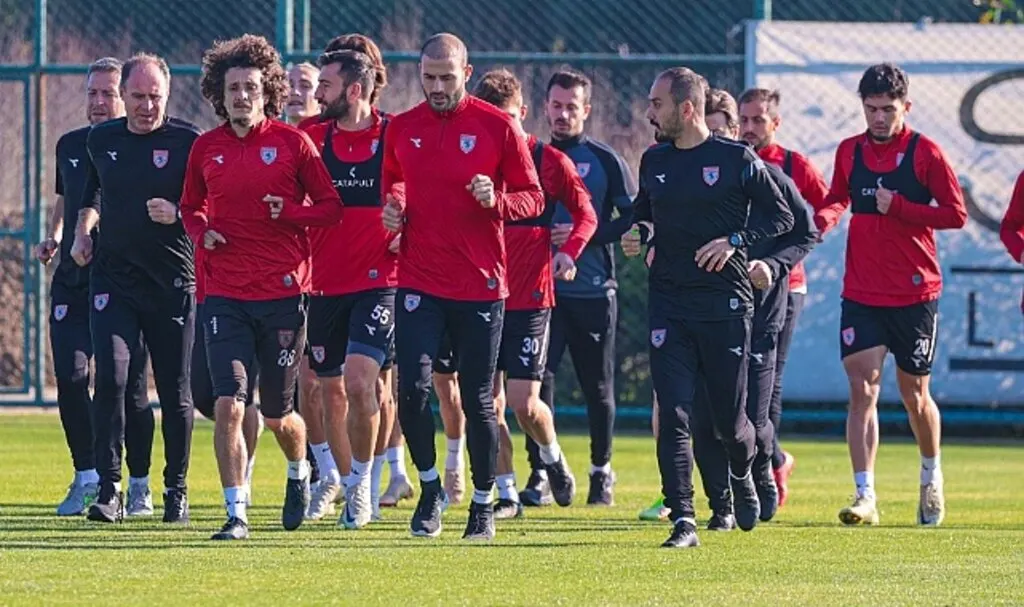 Samsunspor Antalya Kampına Katıldı