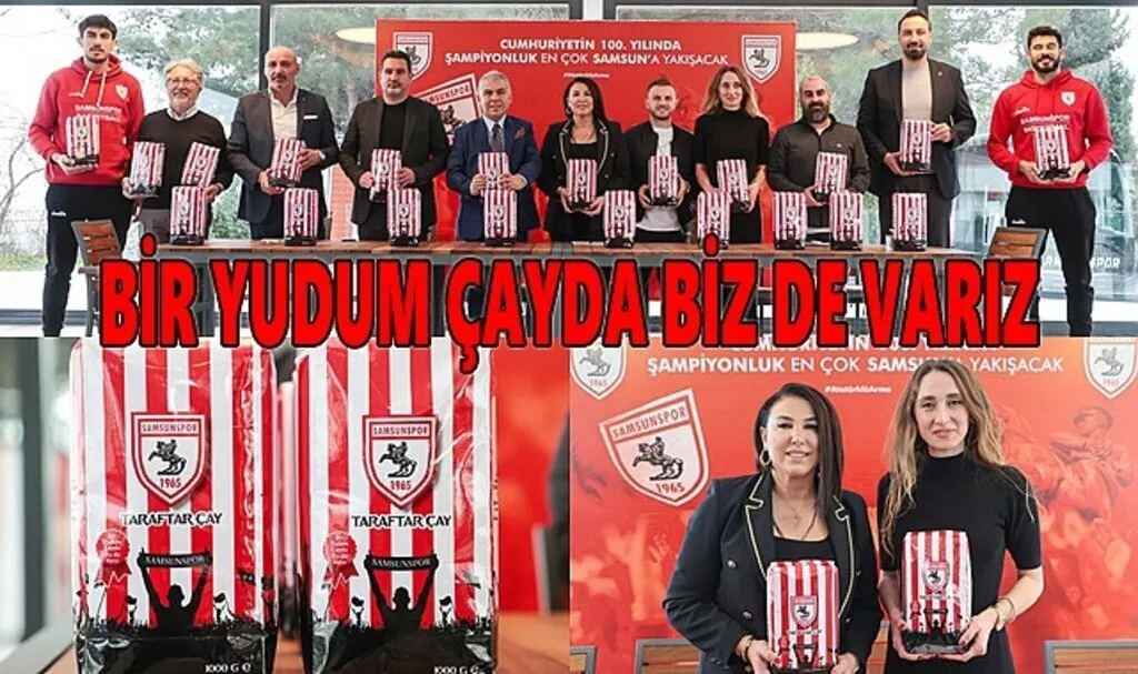 Samsunspor Taraftar Çay Projesi tanıtıldı