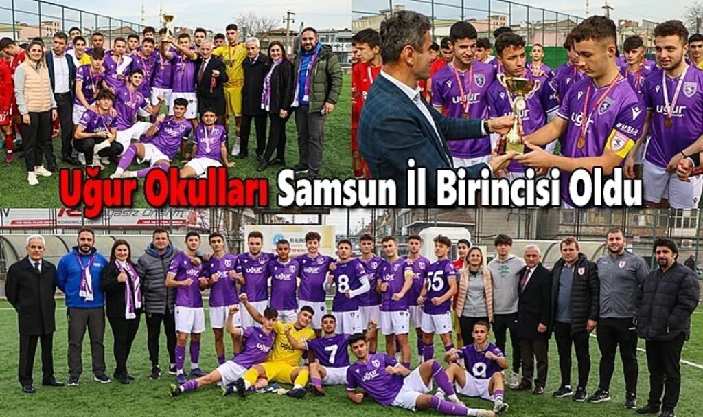 Uğur Okulları Samsun İl Birincisi Oldu