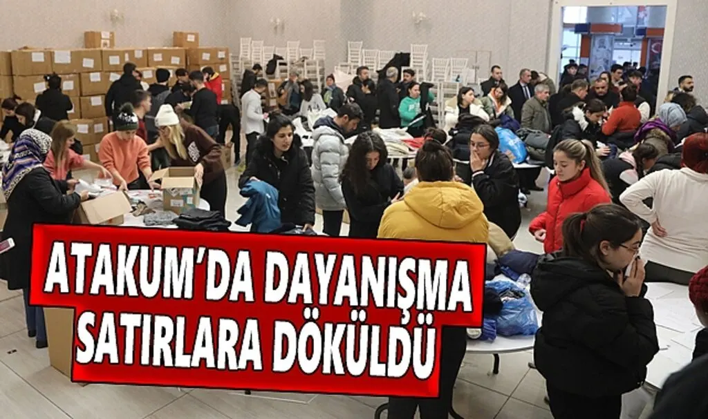 Atakum’da dayanışma satırlara döküldü 