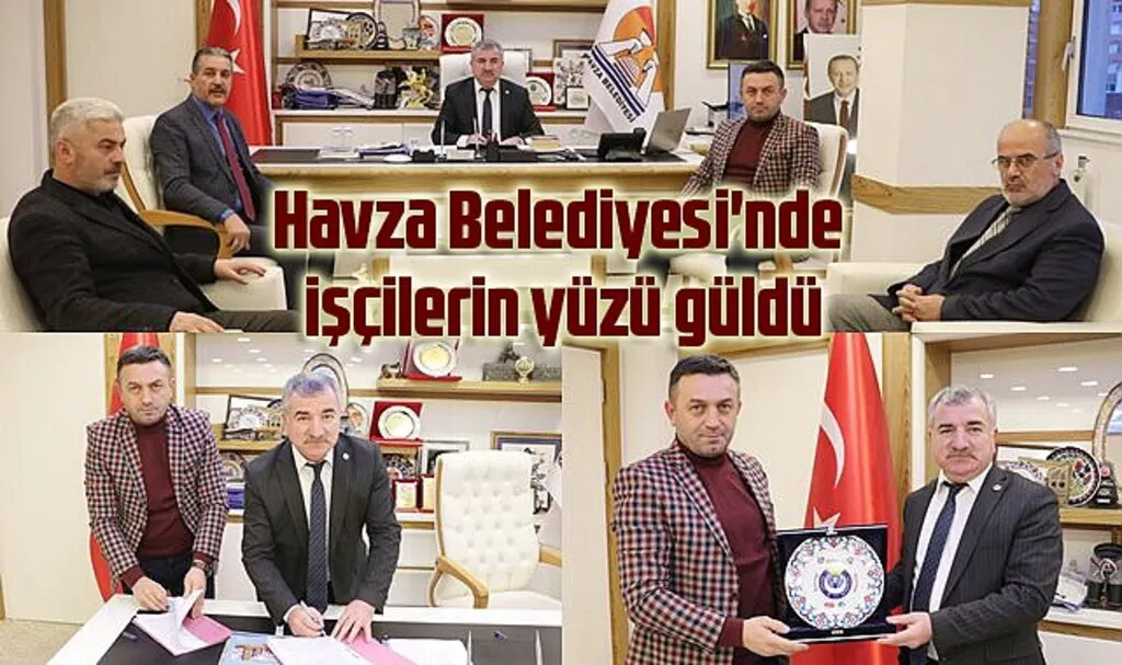 Havza Belediyesi'nde toplu iş sözleşmesi