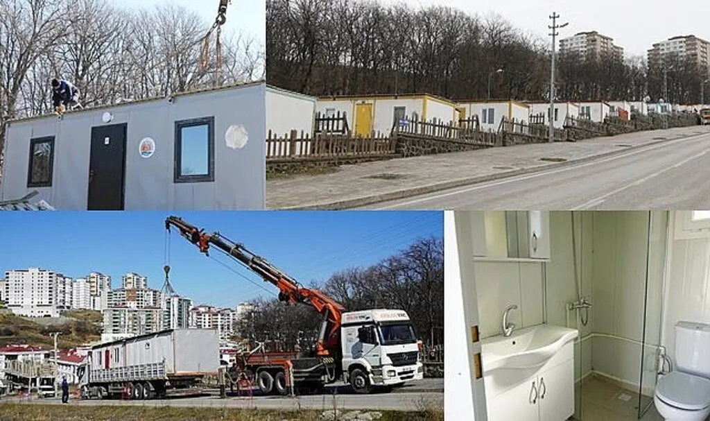 Hobi Bahçesi konteynerleri deprem bölgesine gönderildi  