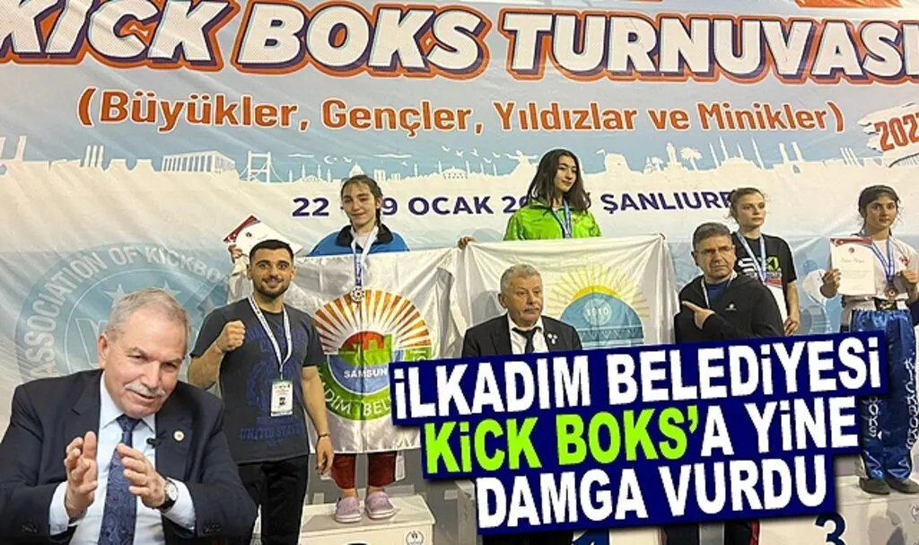 İlkadım Belediyesi Kick Boks'a Yine Damga Vurdu