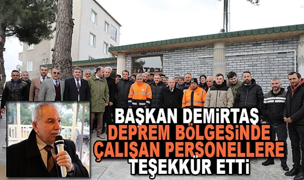 İlkadım'ın Yardım Ekibi Deprem Bölgelerinden Dönüş Yaptı