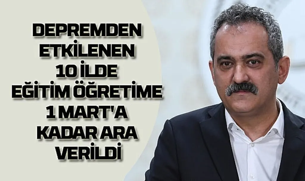 Okullar ne zaman açılacak! Yeniden tatil olacak mı! Eğitimde süreç nasıl ilerleyecek? Bakan Özer bilgilendirdi